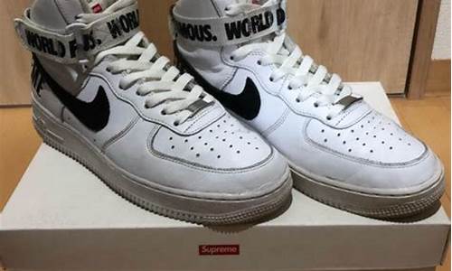 airforce1空军白金勾七彩鞋带靴子